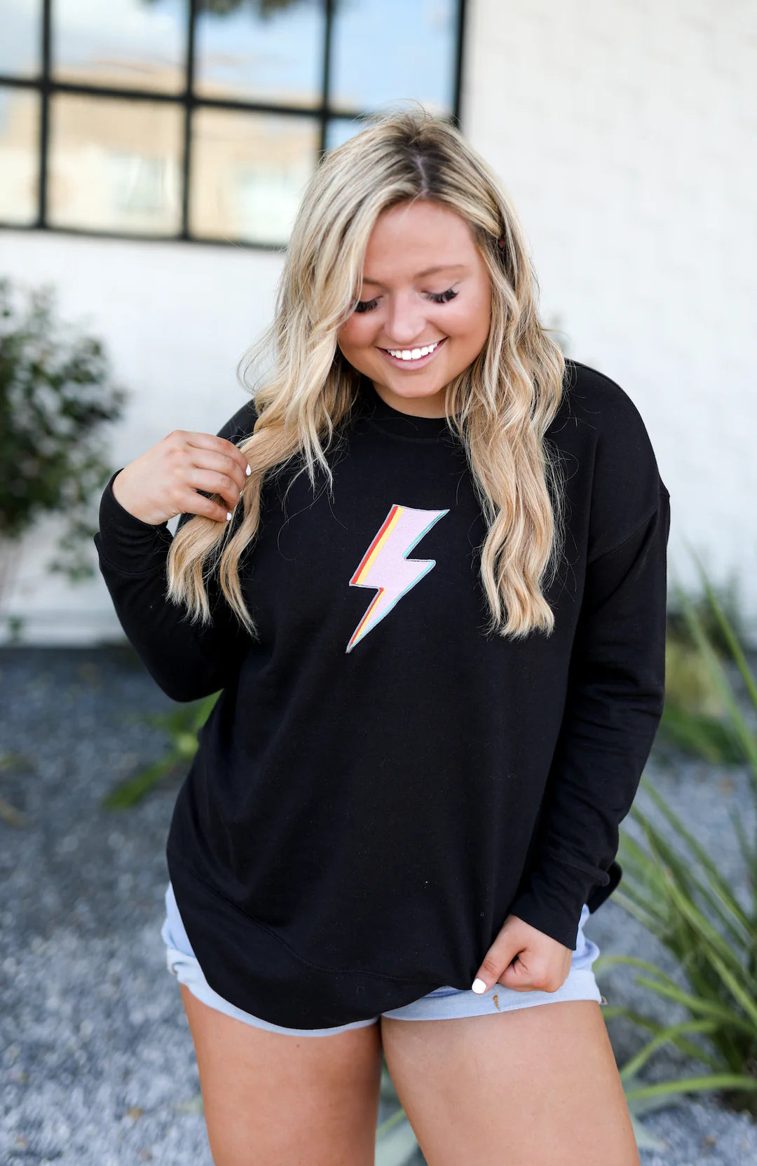 JLB-Own your own magic FLEECE SWEATSHIRT BLACK