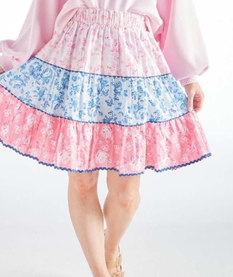 0125-SKIRT-MULTI-PINK