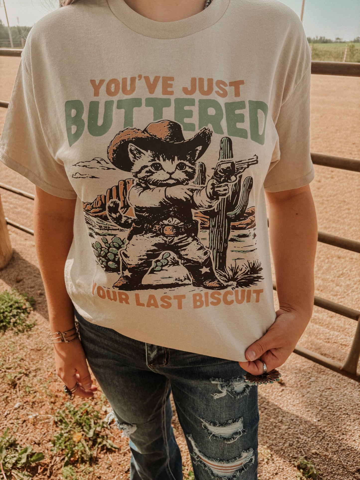 You've Just Buttered Your Last Biscuit Graphic Tee