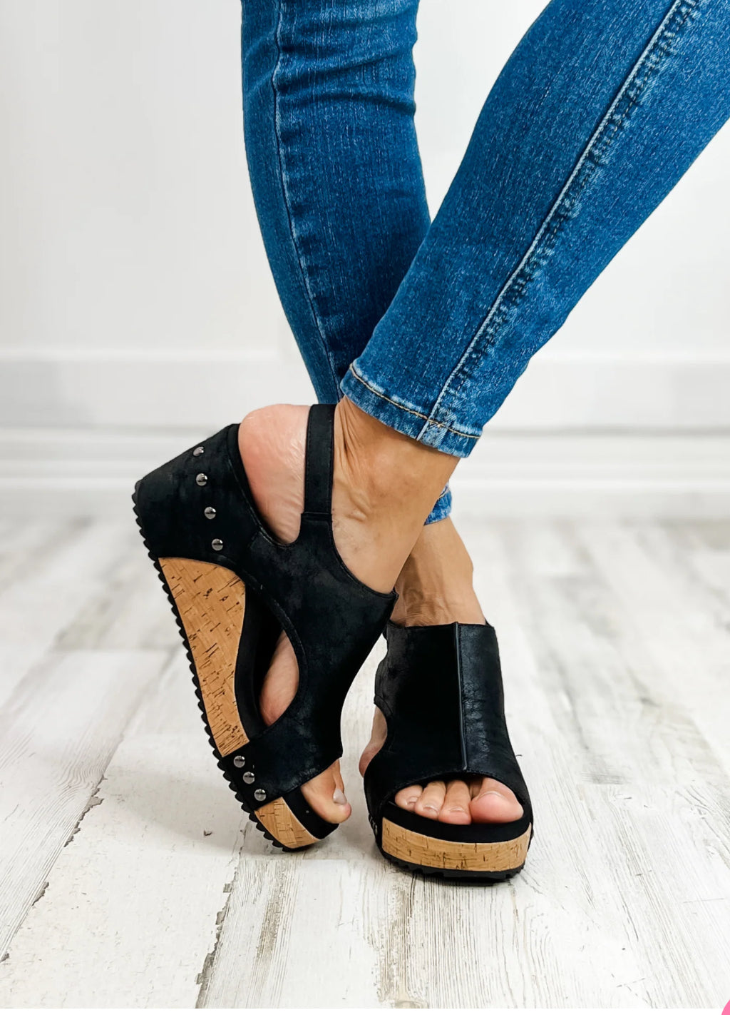 CORKYS- CARLEY-WASHED BLACK
