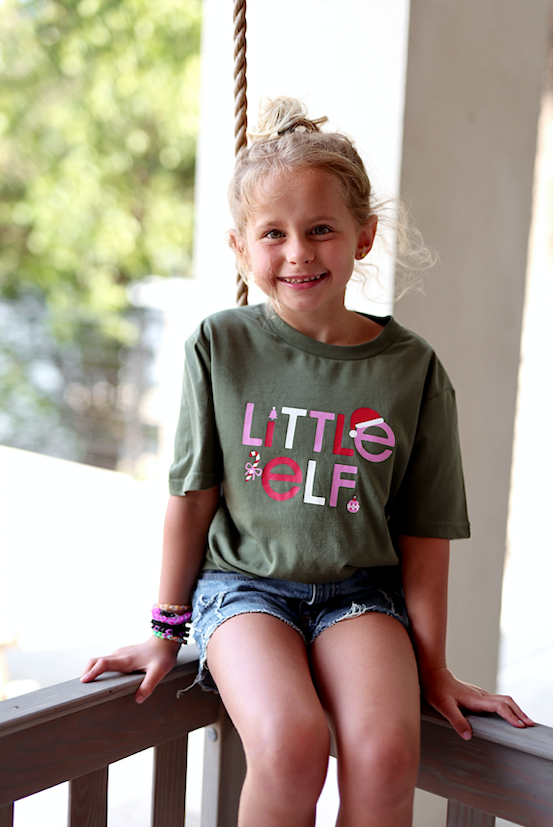 K&C Raising Little Elves - S/S (Military Green)