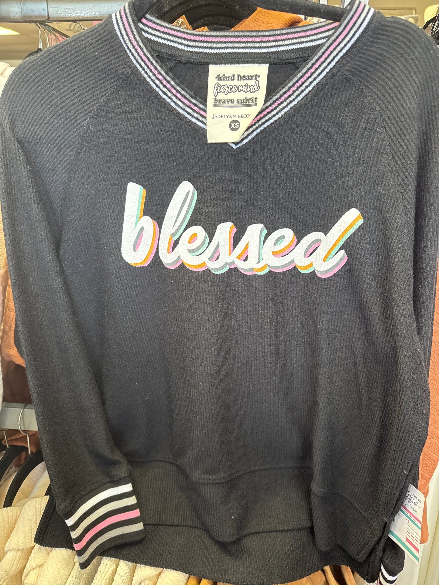 JLB-CORDED BLESSED SWEATSHIRT