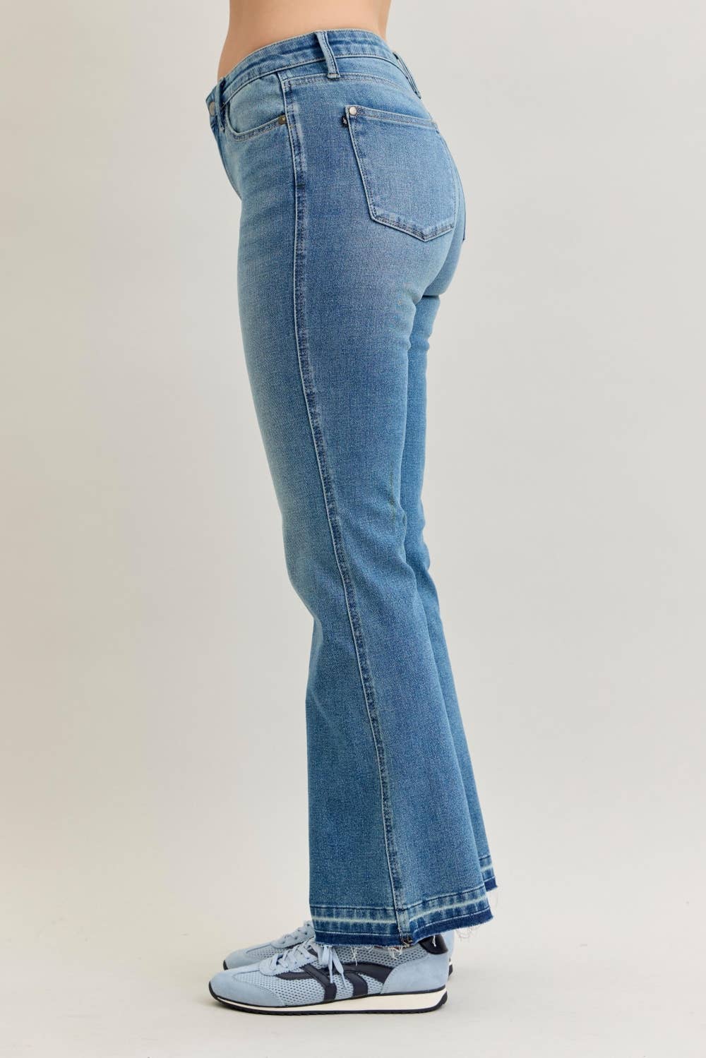 JB 881056 MR Slim Bootcut Tummy Control Release Hem