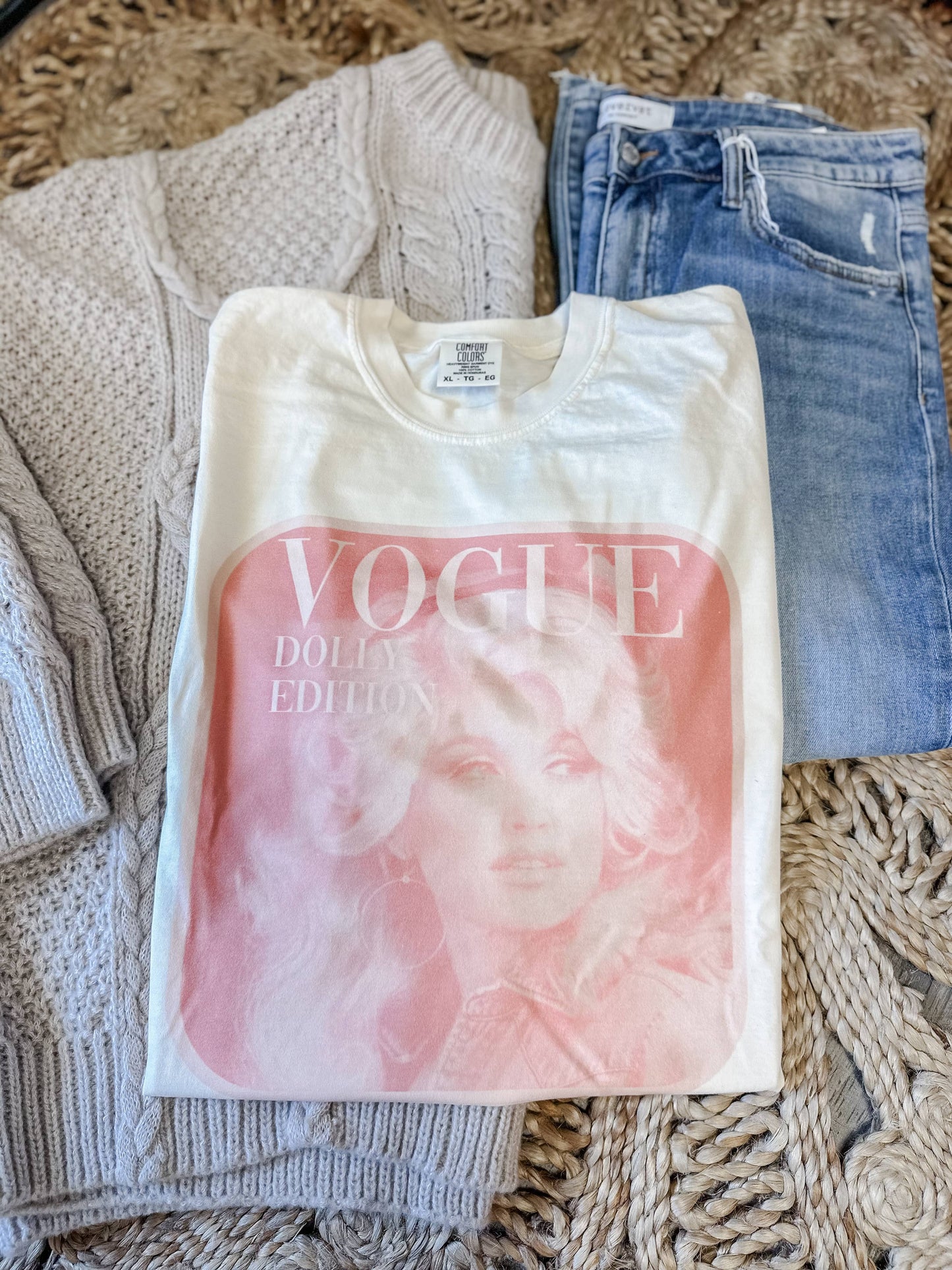 Dolly Valentine's Comfort Colors Graphic T-shirt