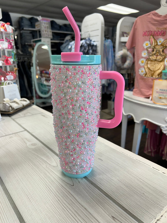 0125-TUMBLER40-RHNSTNE-BLUPRL