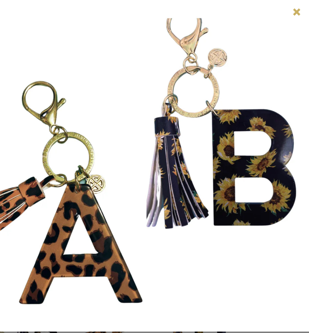 0211-INITIAL CHARM KEY CHAIN LEO