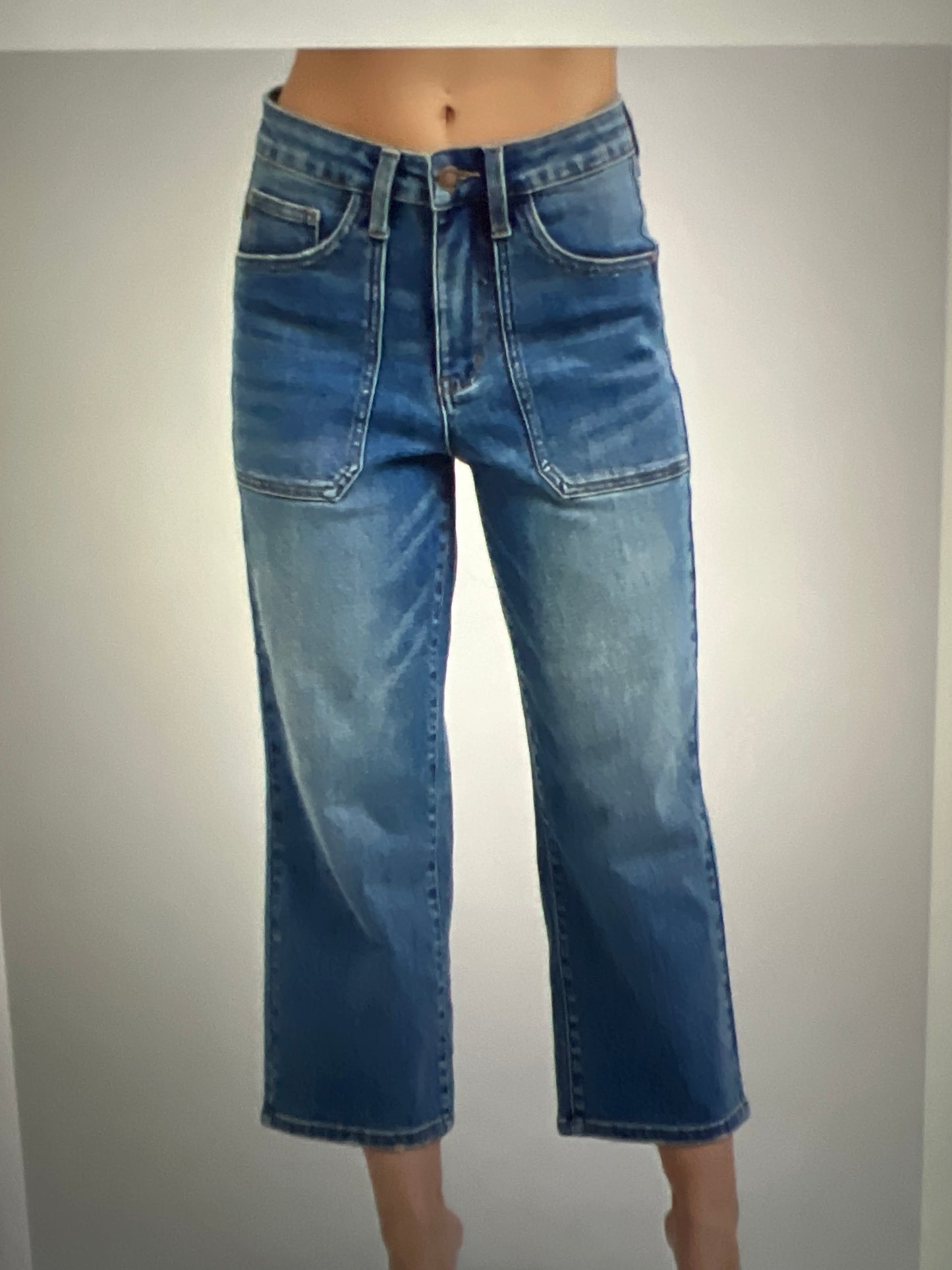 JB 88904 HW Utility Pockets Crop Wide