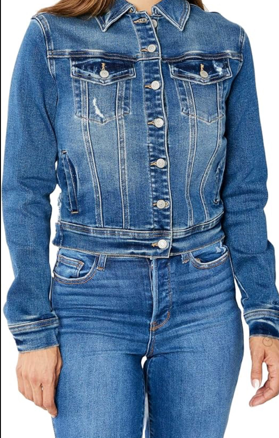 JB 7859 DENIM CLASSIC DESTROY JACKET