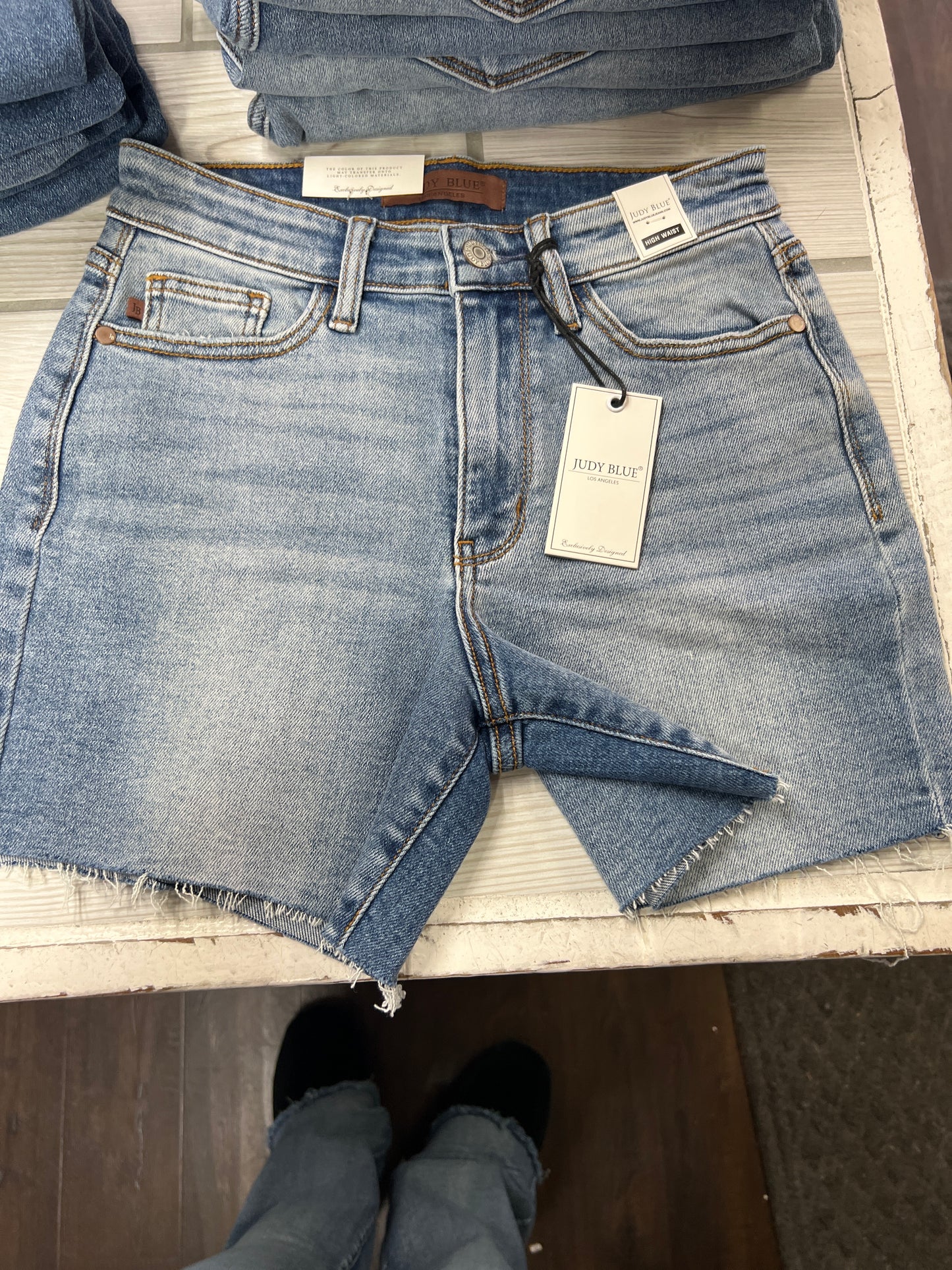 JB 15276 HIGH WAIST SHORTS LT