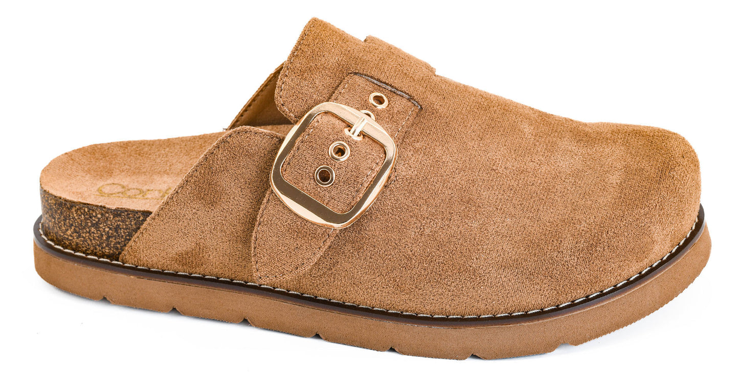 Corky's-Day Dream-Tobacco Faux Suede