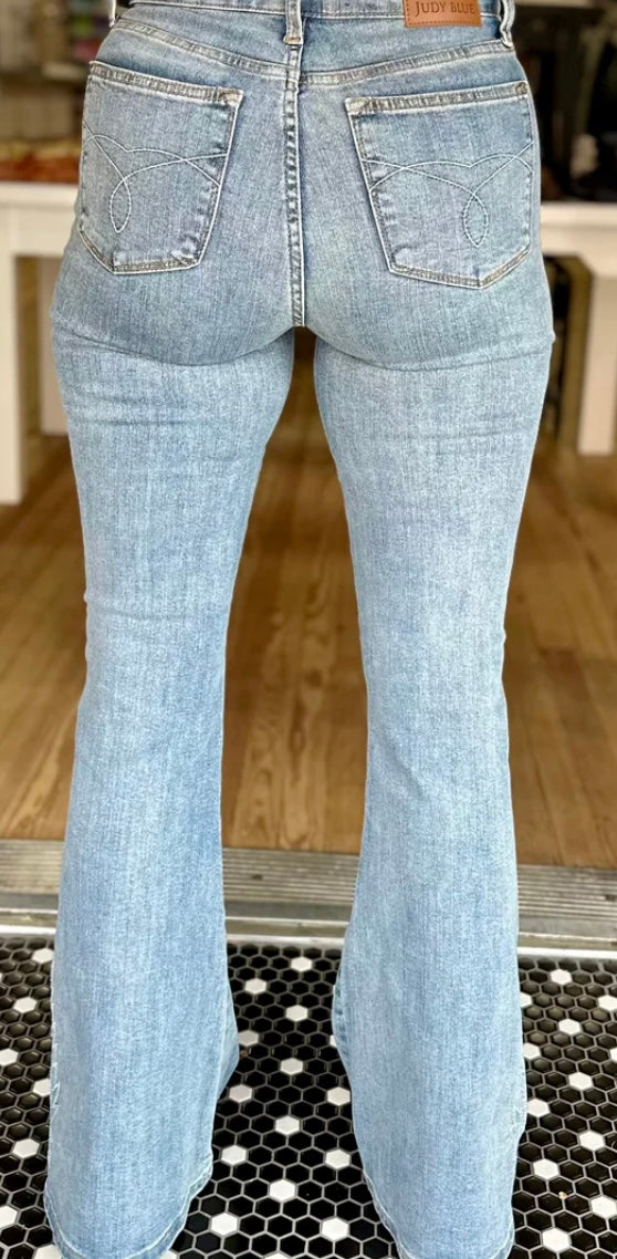 JB 88606REG HW Western Embroidery Detail Flare