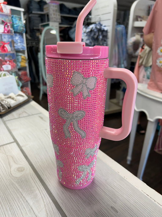 0125-TUMBLER40-RHNSTNE-BOW