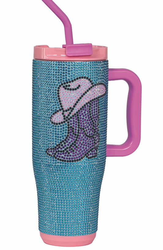 0125-TUMBLER40-RHNSTNE-BOOTS