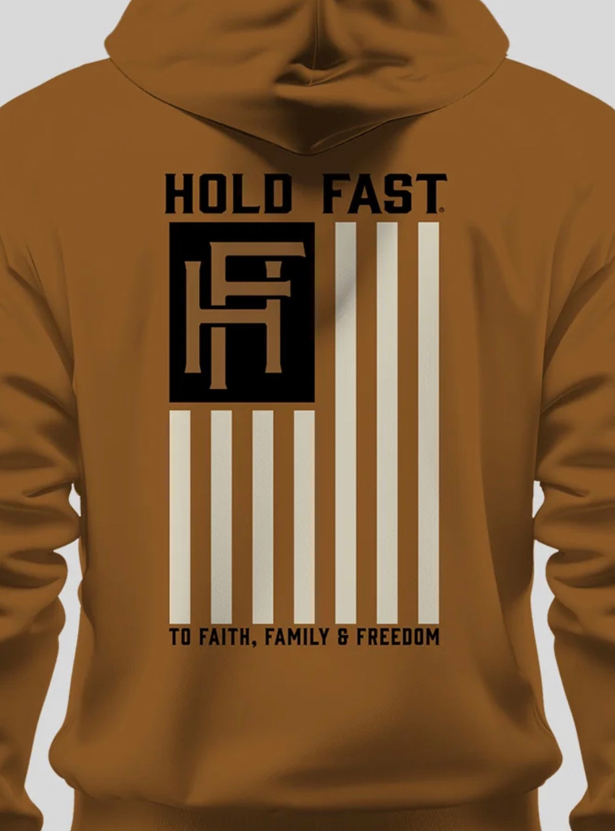 Hold Fast Hoodie Monogram Flag (Interlocking Logo Flag)