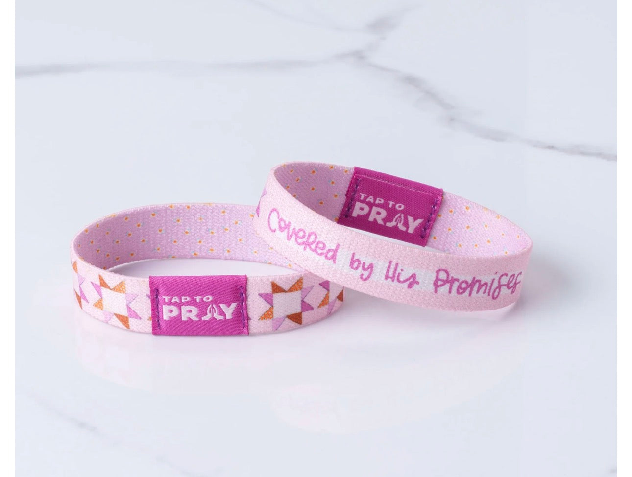 Tap to Pray Kingfolk Series Wristband-Covered by His Promises