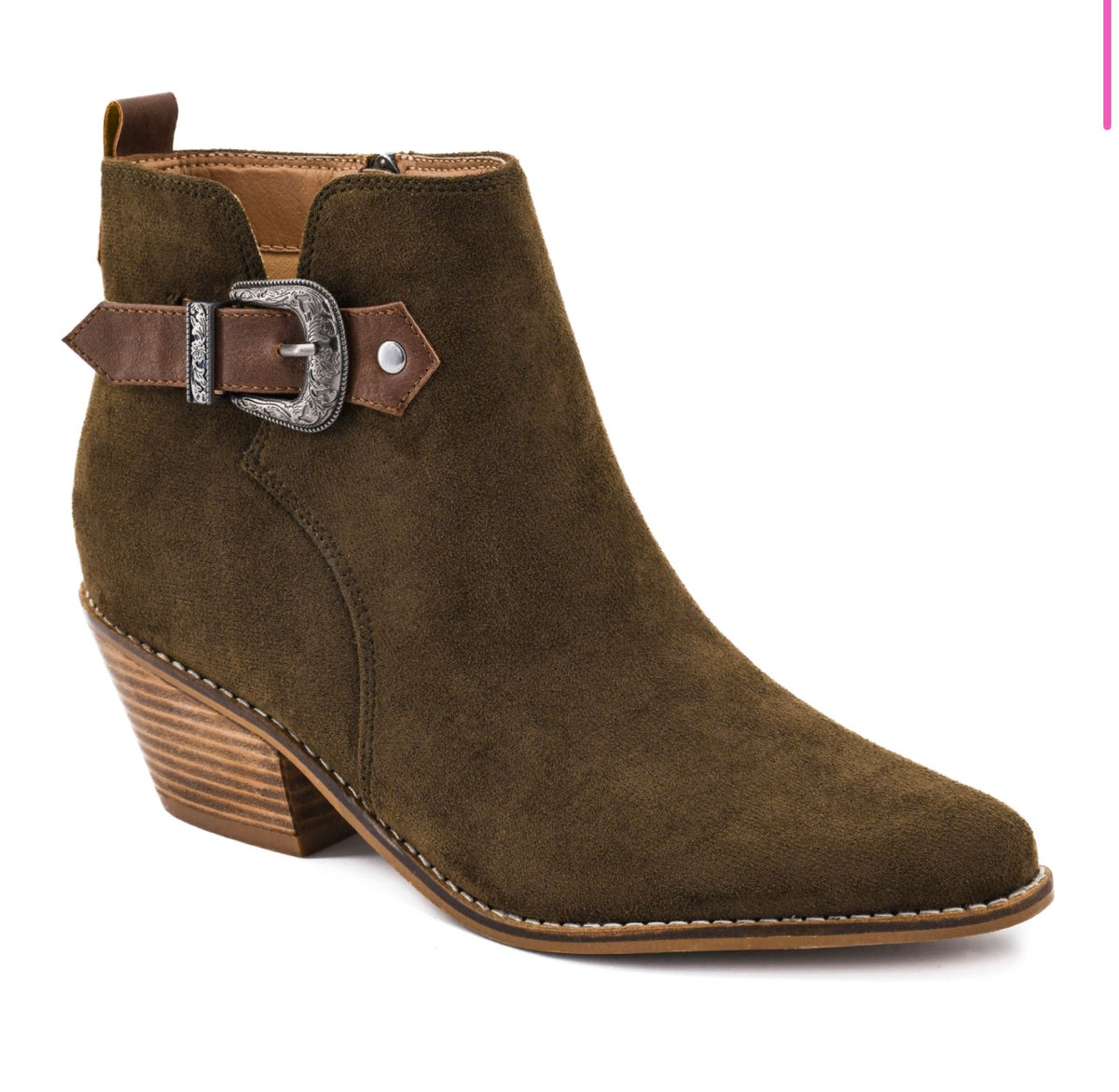 Corkys on The Lookout Moss Faux Suede