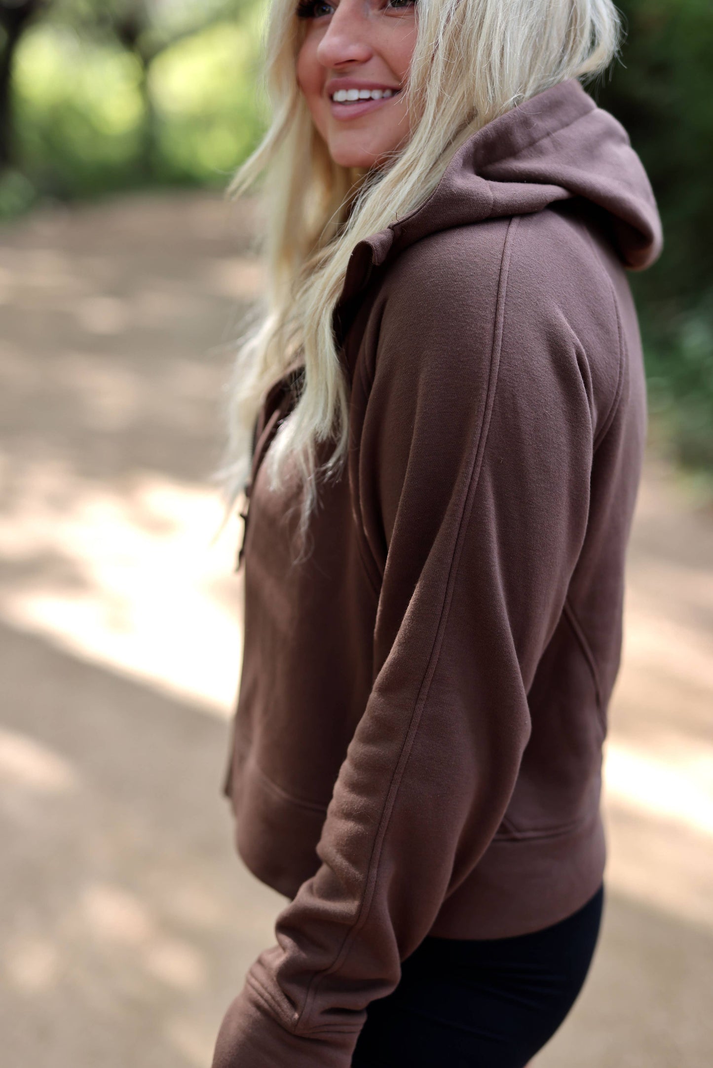 Gym to Trail Hoodie - Espresso