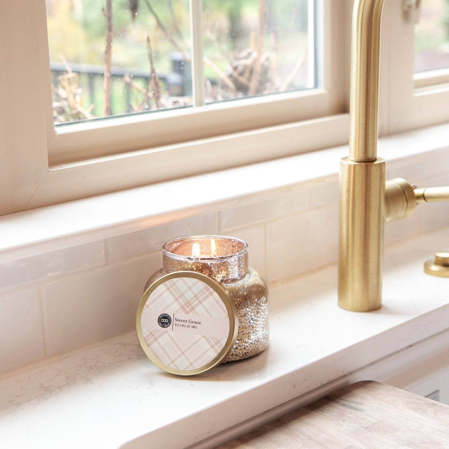 Sweet Grace Mercury Jar Candle