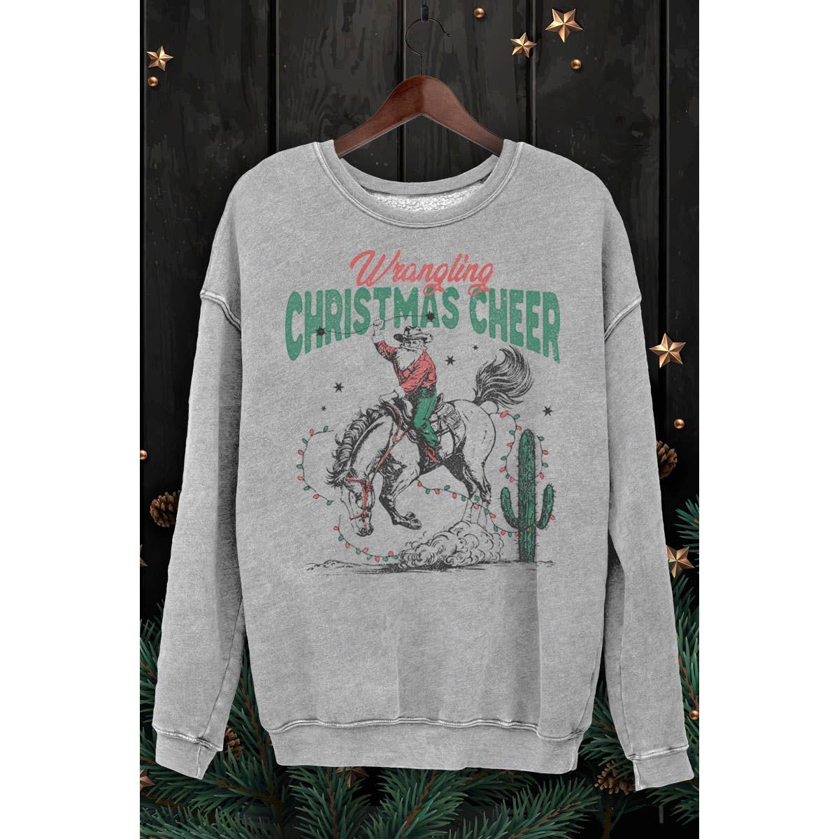 CHRISTMAS CHEER MINERAL SWEATSHIRTS