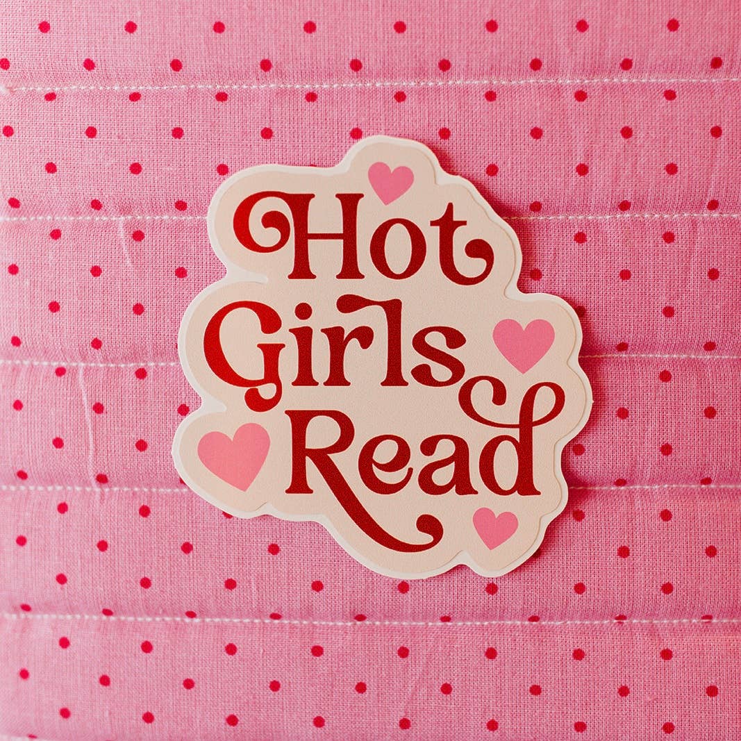 Vinyl Decal Hot Girls Read