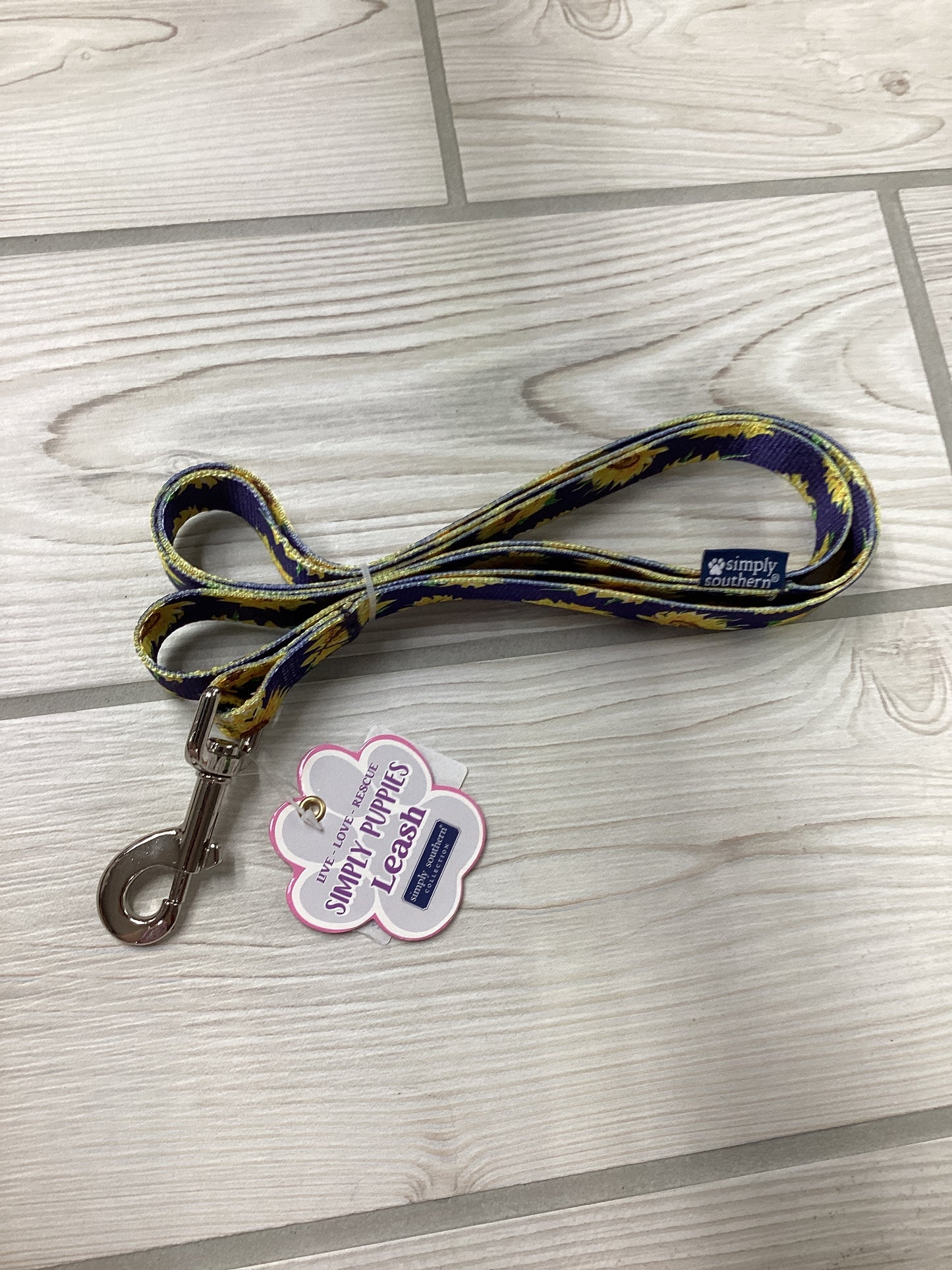 0122-LEASH-SUNFLWR