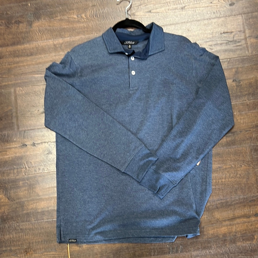 0322-MN-LS-POLO-HTHR-NVY