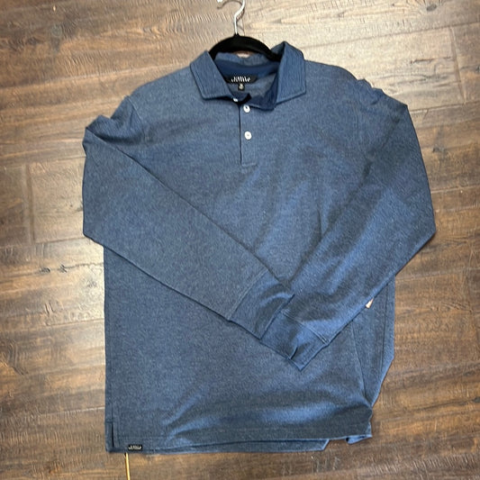 0322-MN-LS-POLO-HTHR-NVY