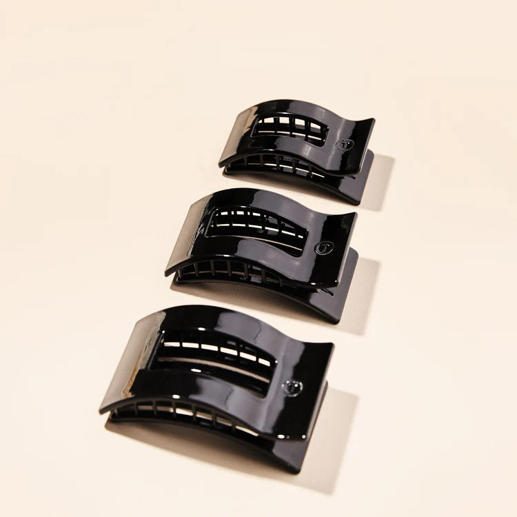 Teleties - Small Flat Rectangle Hair Clip