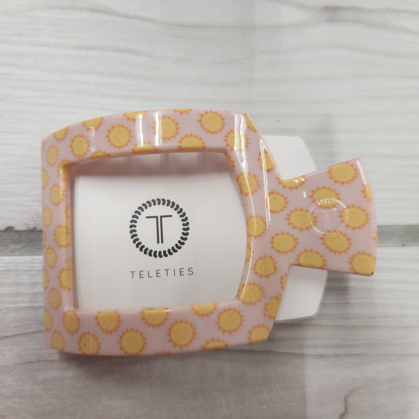 Teletie Medium Flat Square Clip