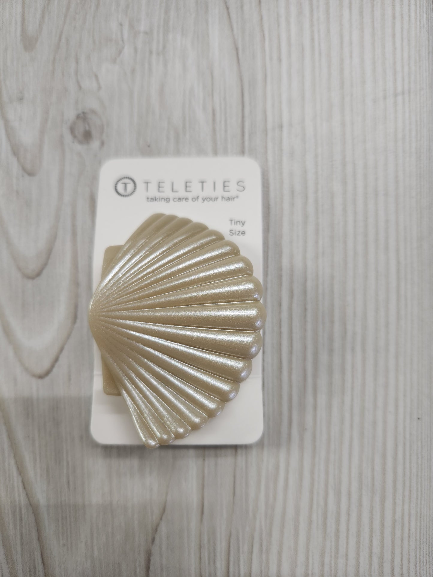 Teletie-Shell Flat Clip