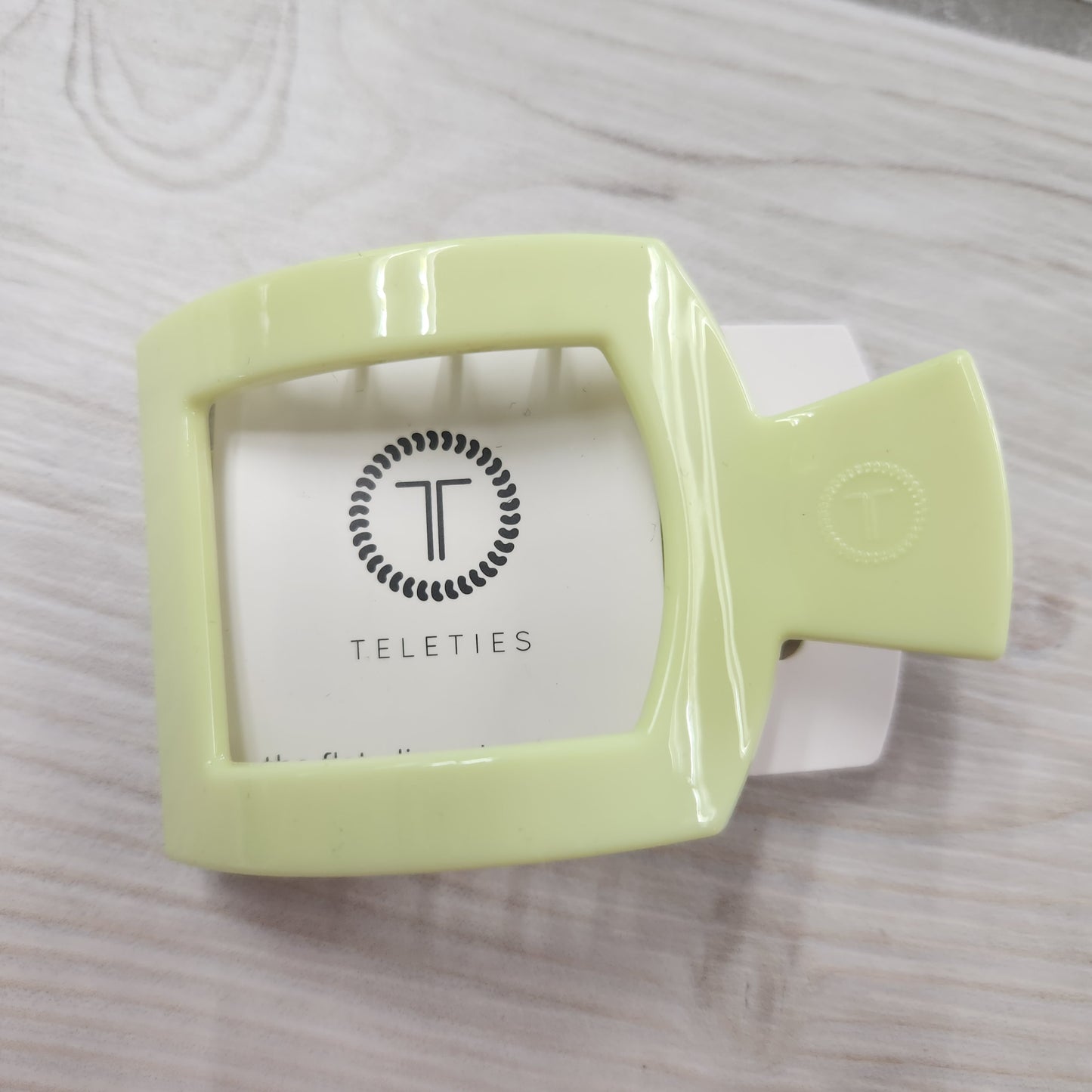 Teletie Small Flat Square Clip