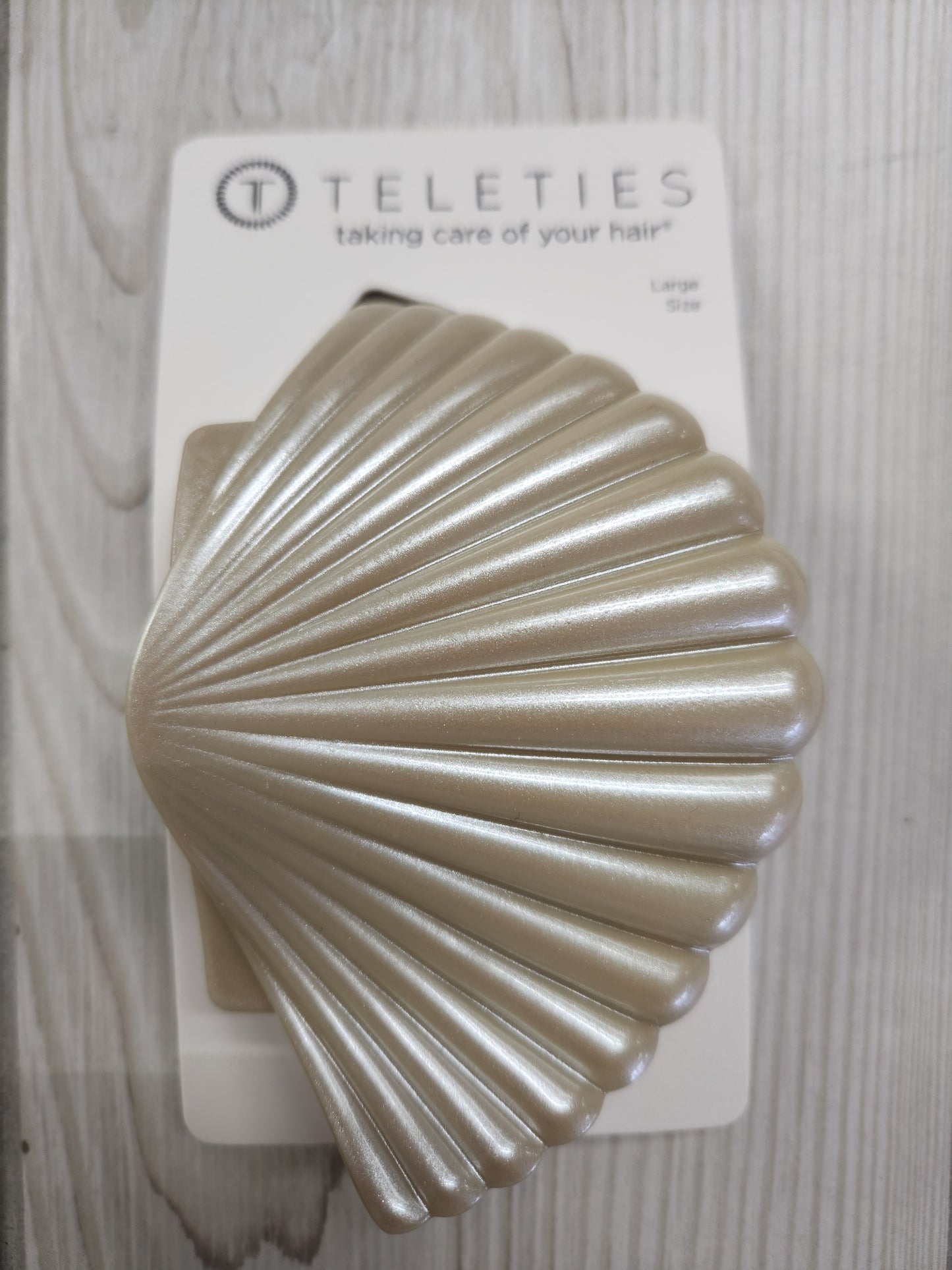 Teletie-Shell Flat Clip