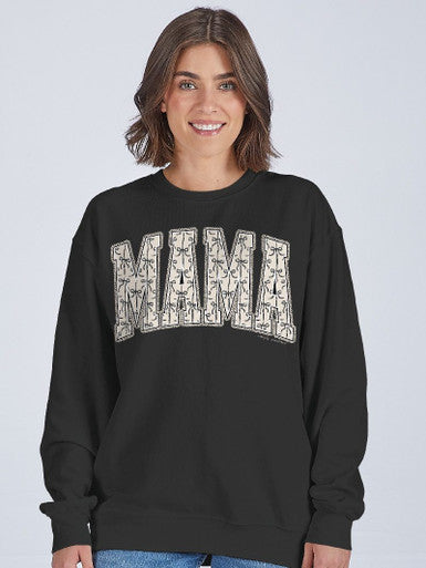 CREW-MAMA-BLACK