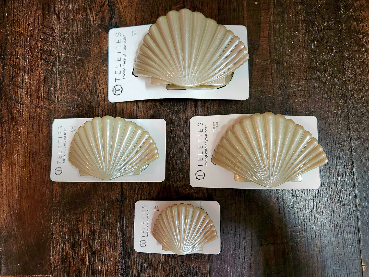 Teletie-Shell Flat Clip