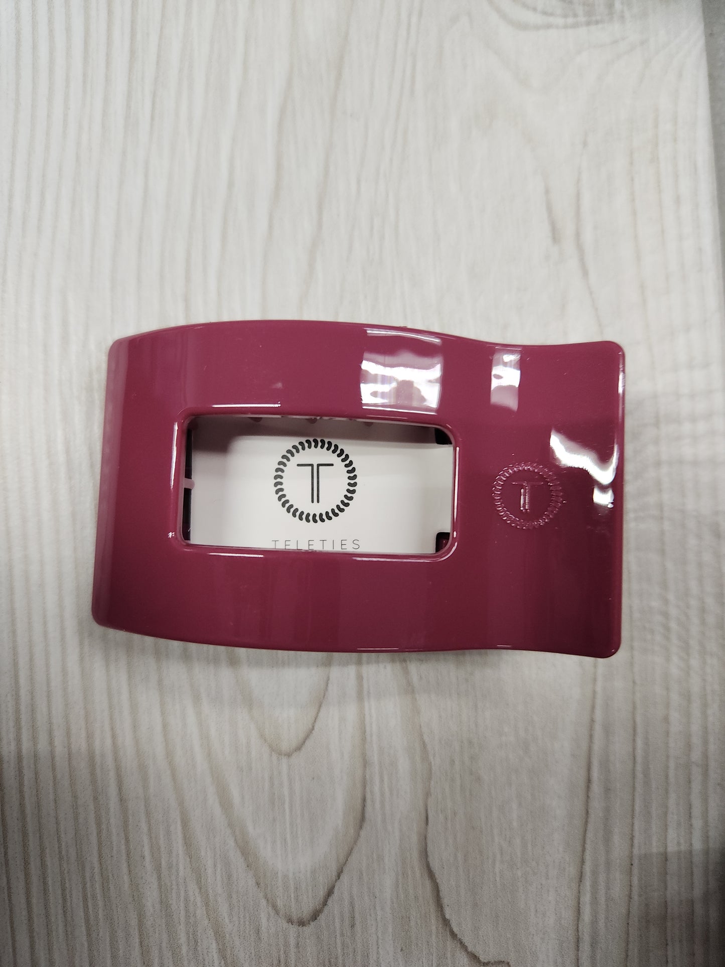 Teleties - Small Flat Rectangle Hair Clip