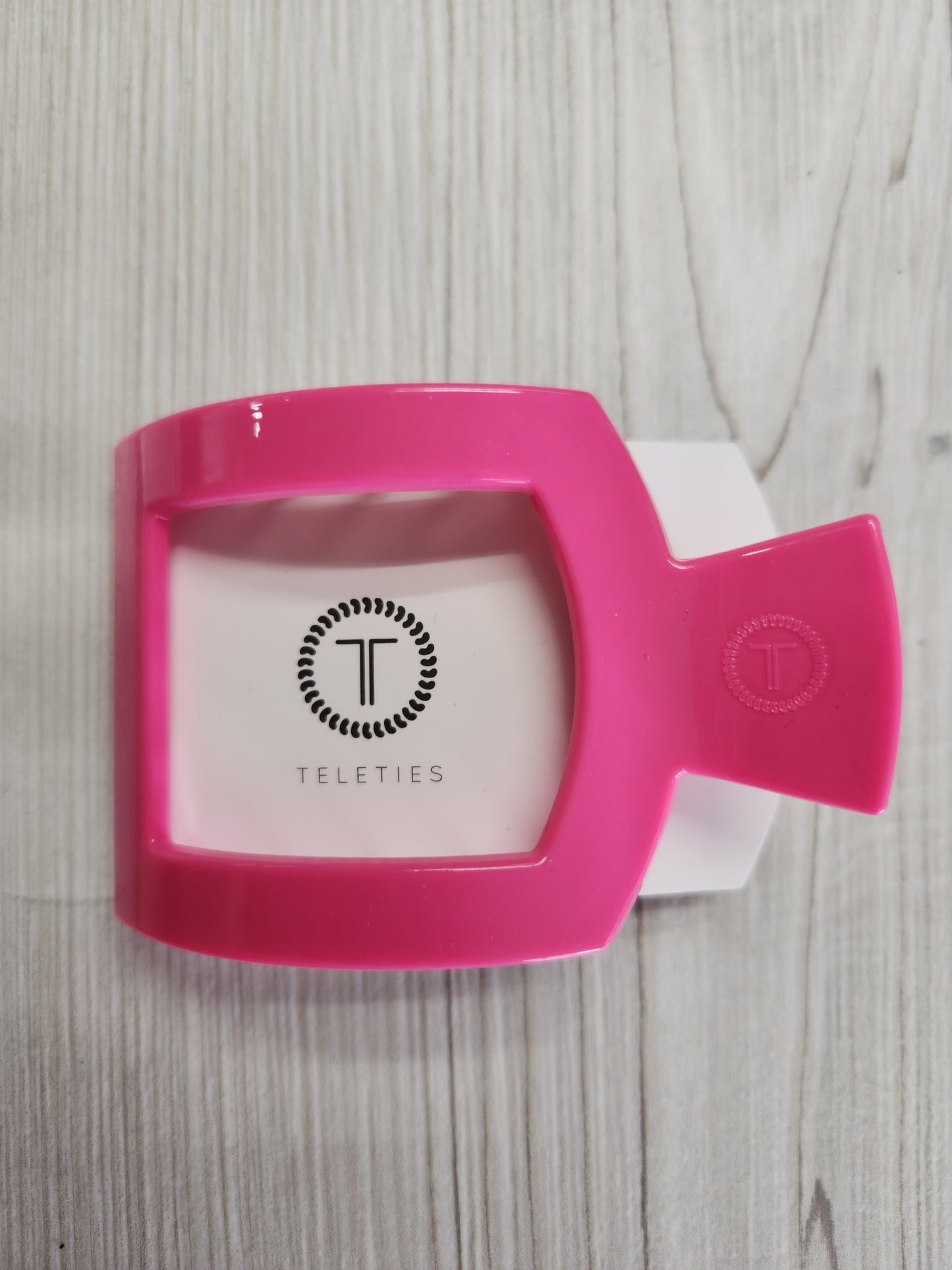 Teletie Medium Flat Square Clip
