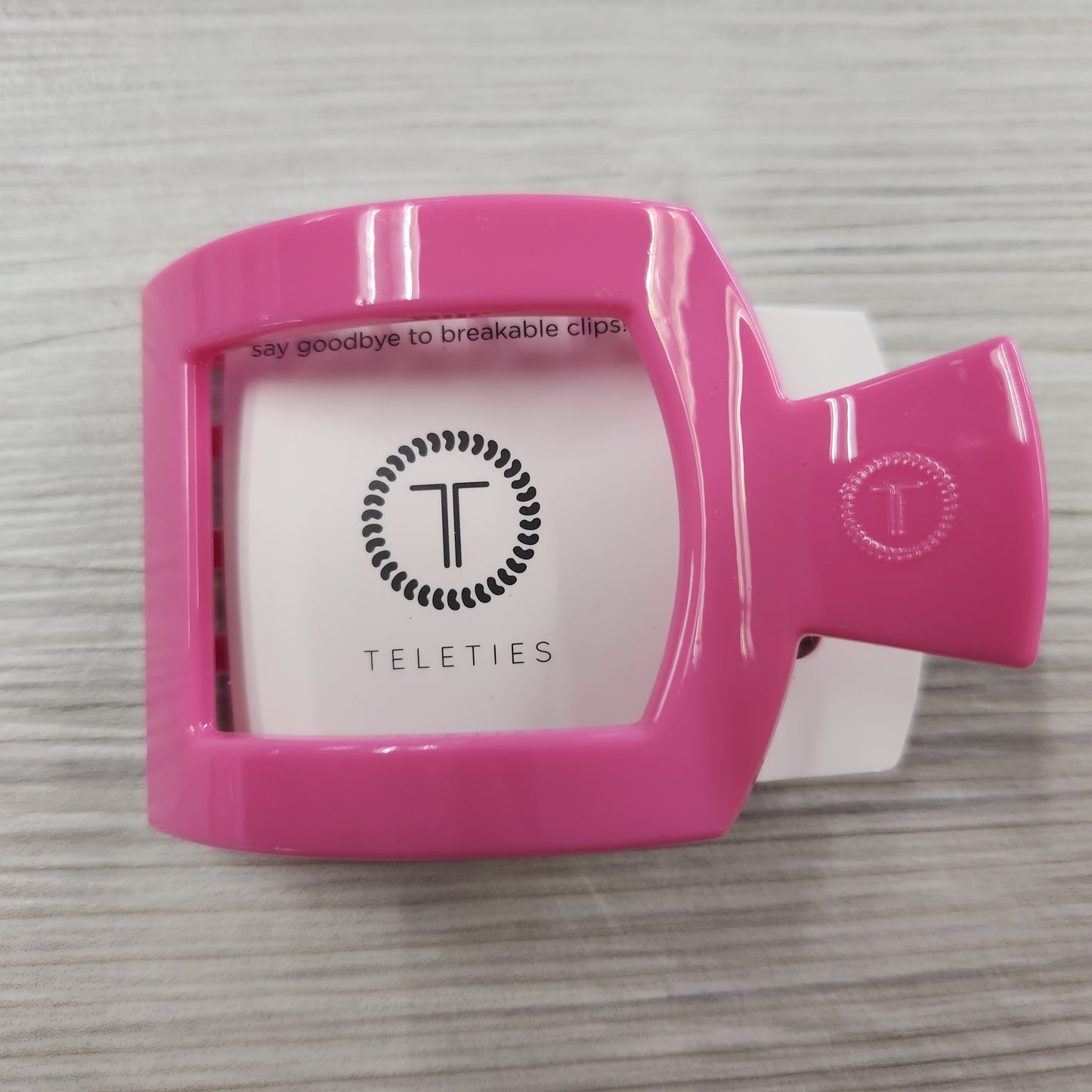 Teletie Small Flat Square Clip