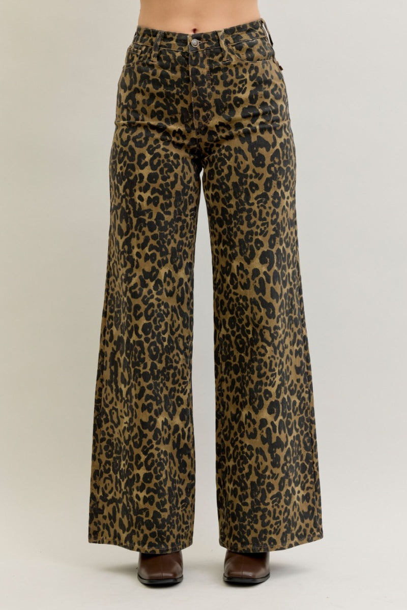 JB881022Reg HW Retro Wide Leopard Print