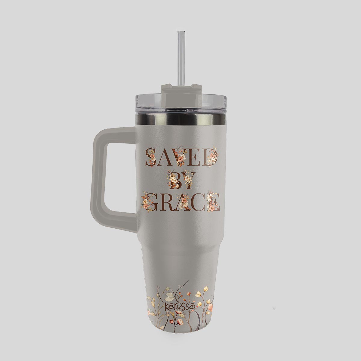 Kerusso-30oz-Mug w/ Straw