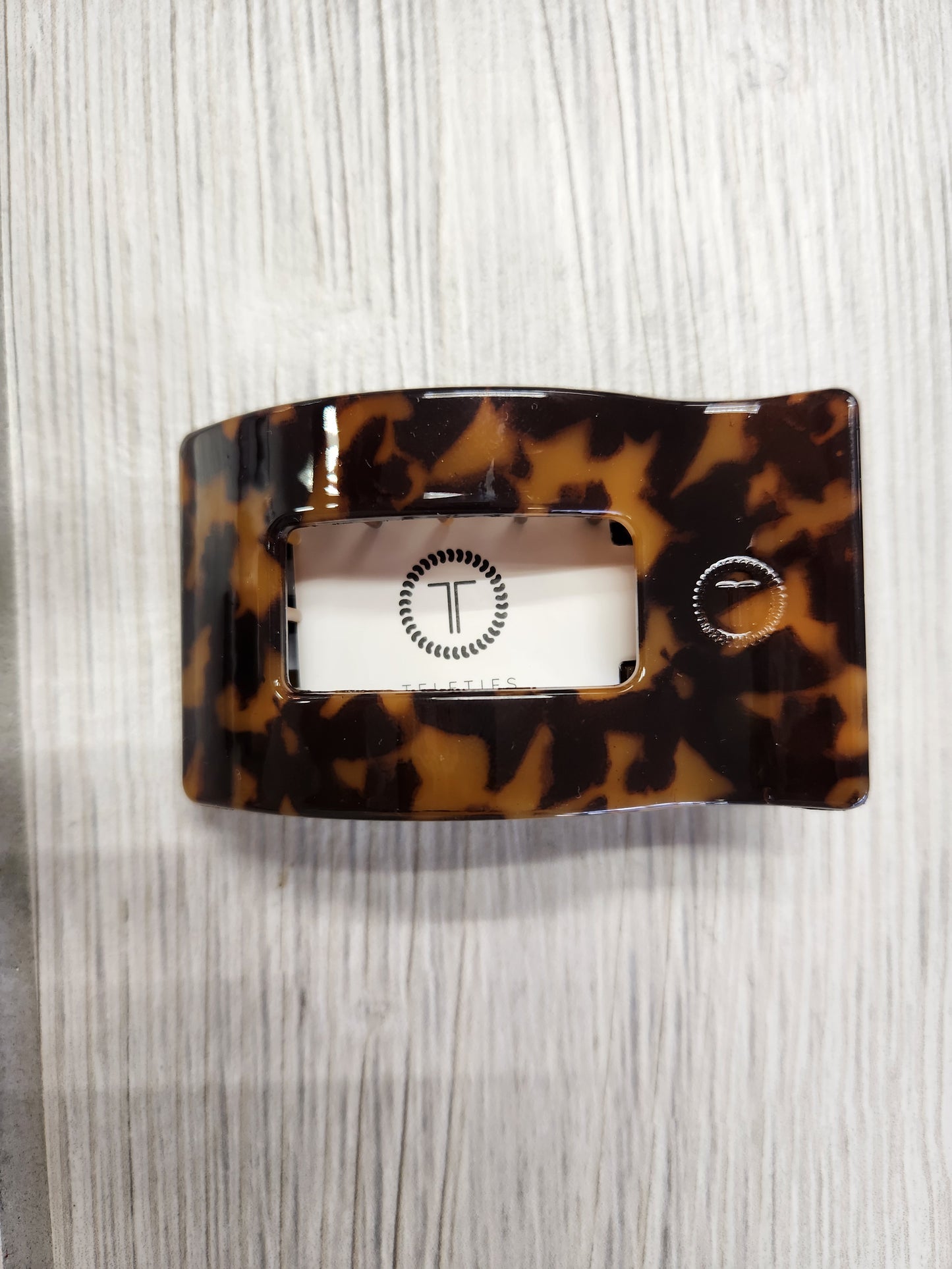 Teleties - Small Flat Rectangle Hair Clip