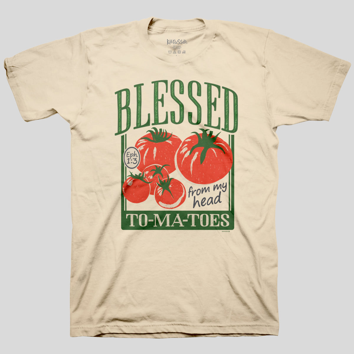 Kerusso Adult T - Blessed To-Ma-Toes