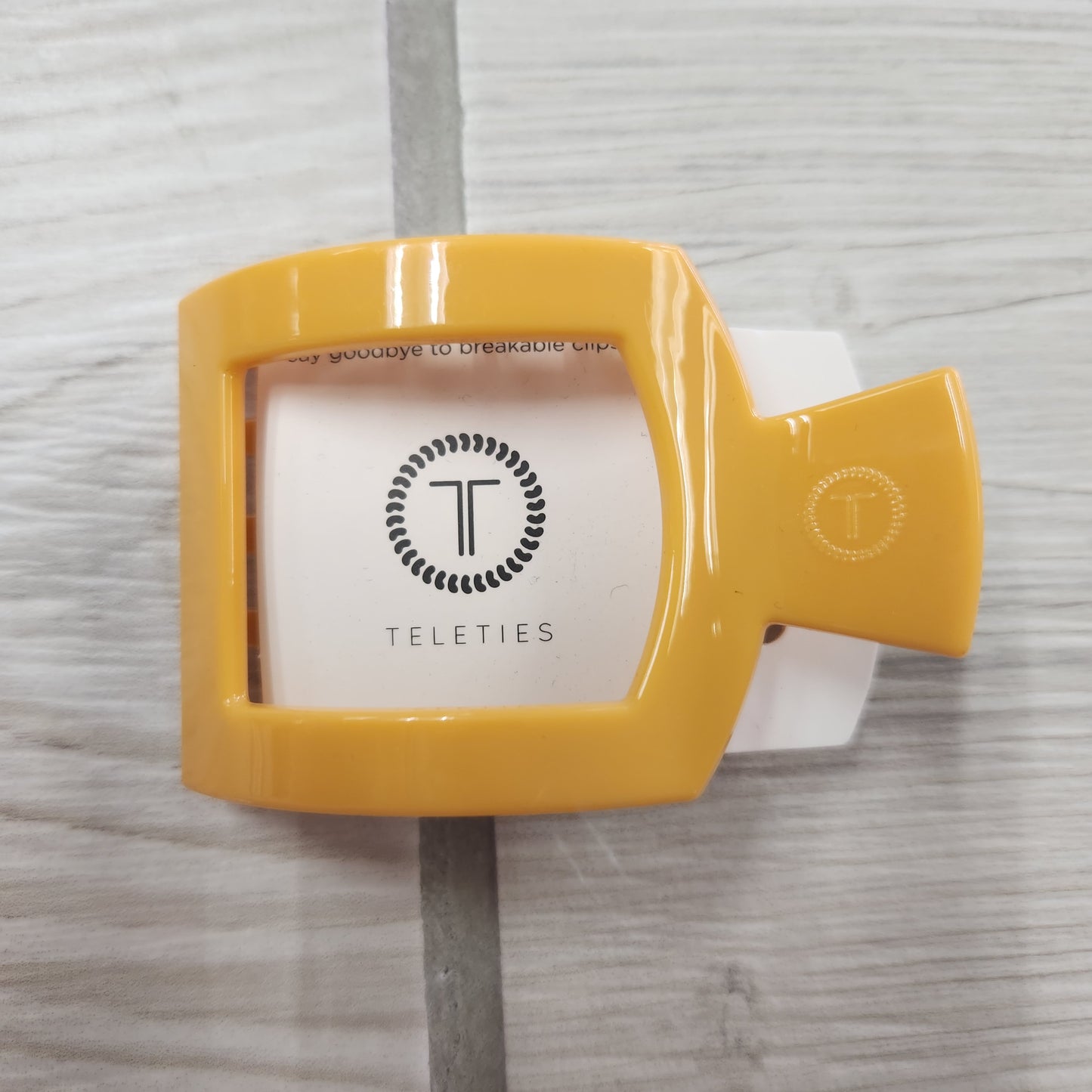 Teletie Small Flat Square Clip