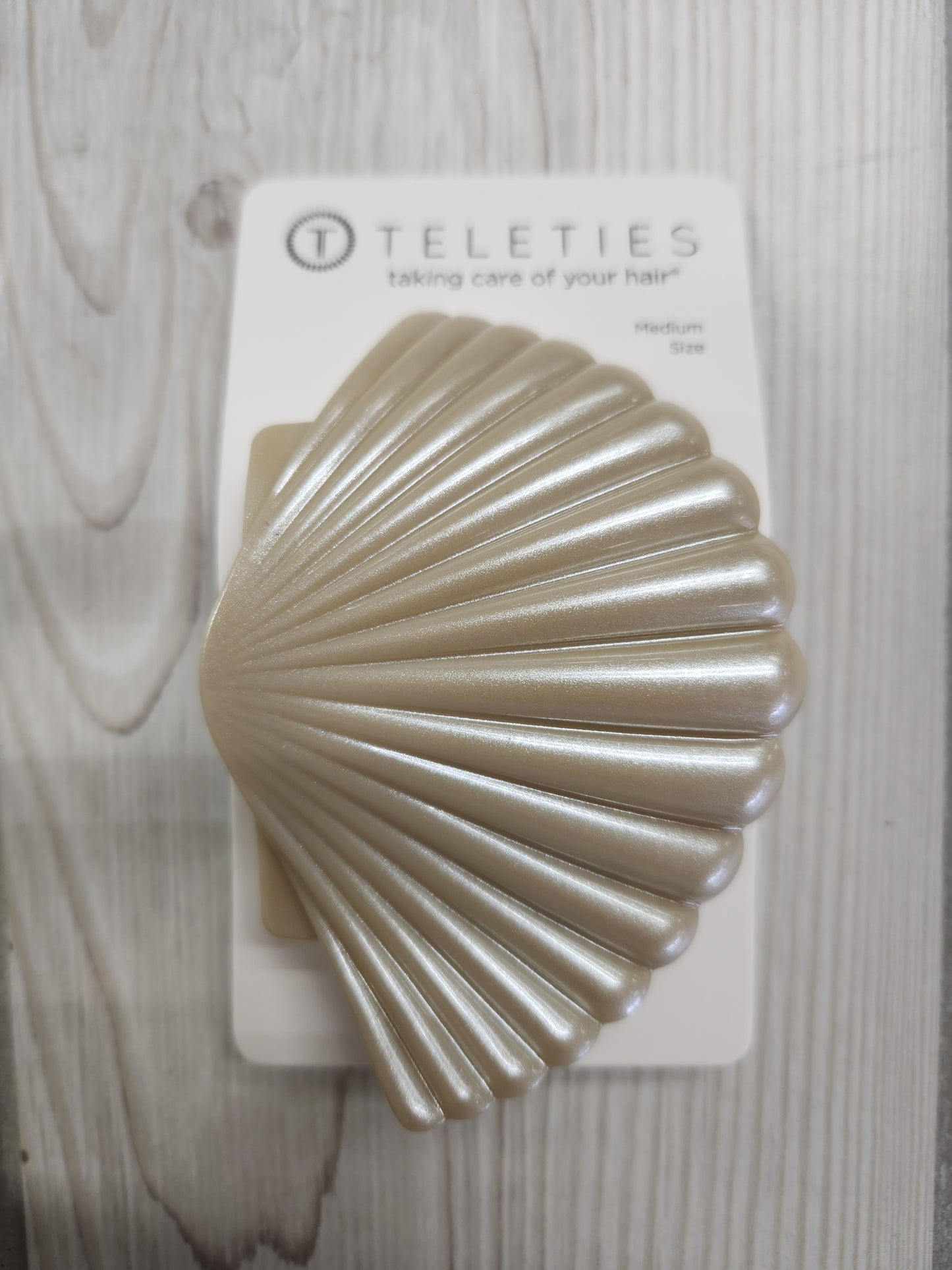 Teletie-Shell Flat Clip