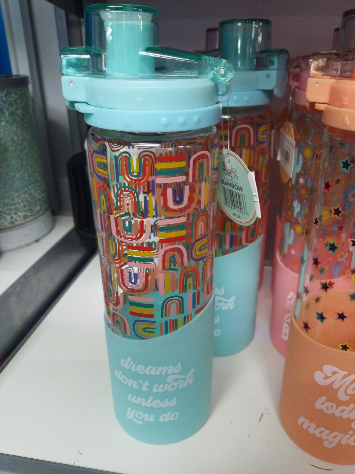 JLB-GLASS WATER BOTTLE
