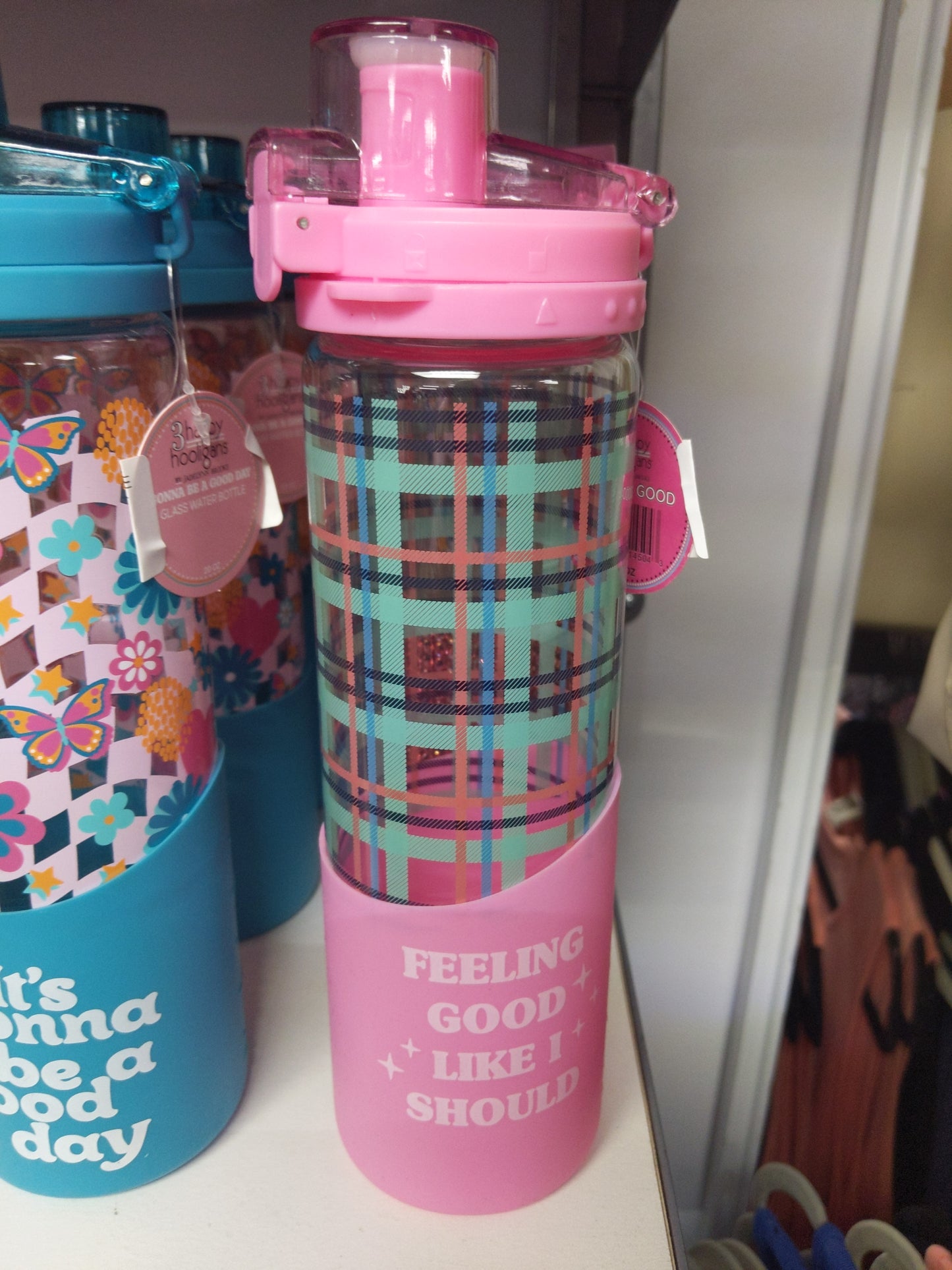 JLB-GLASS WATER BOTTLE