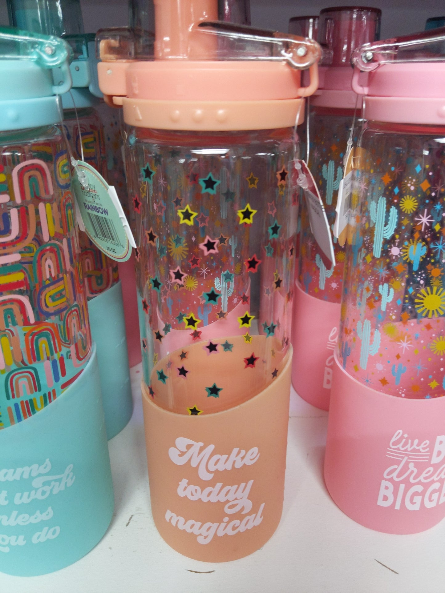 JLB-GLASS WATER BOTTLE