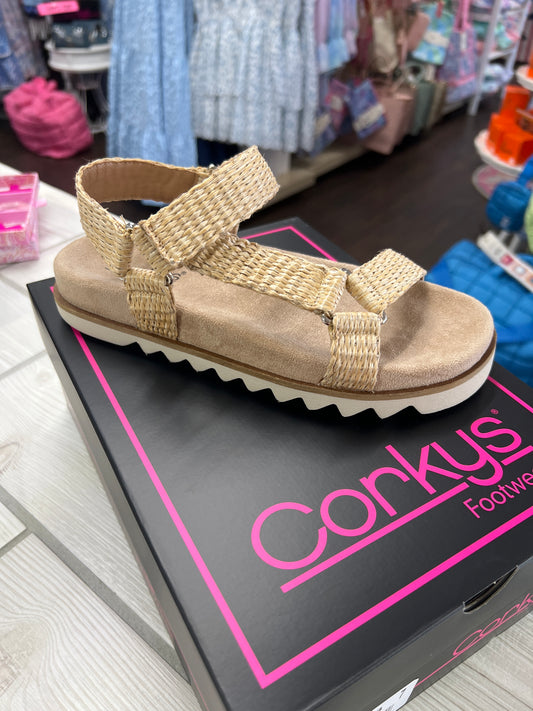 Corkys-GIVE IT A GO Natural Raffia