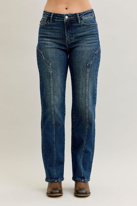 JB 881039 MR Straight Western Seam Detail DK