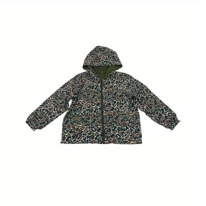 Outdoor Hunting camo windbreaker lightweight jacket