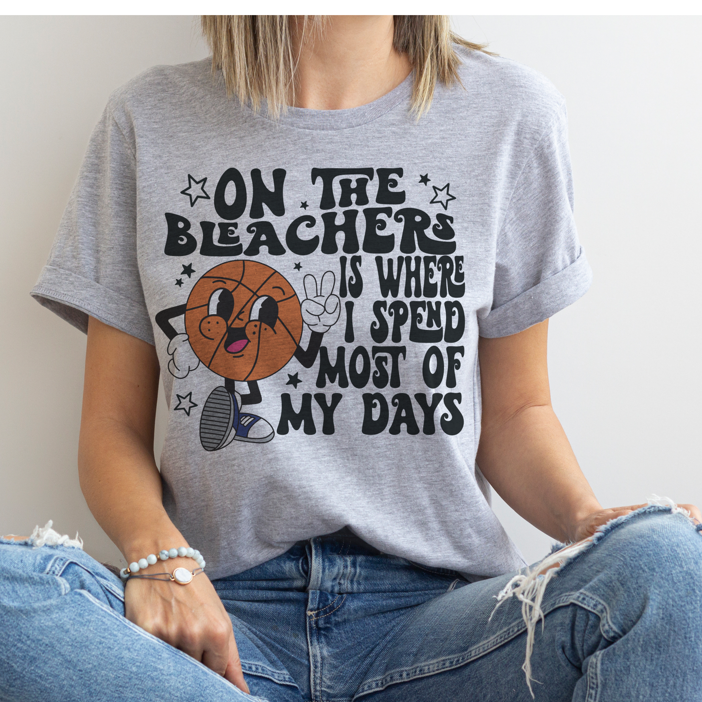 On the Bleachers Vintage Graphic Tee